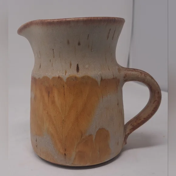 Michael Cohen Vintage Studio Pottery Stoneware Pitcher Jug Mid Century MCM 6.5" - Picture 9 of 12